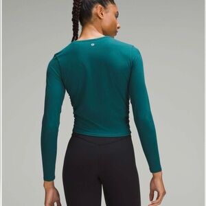 Lululemon All It Takes Ribbed Nulu Long-Sleeve Shirt Womens Size 8 NWOT